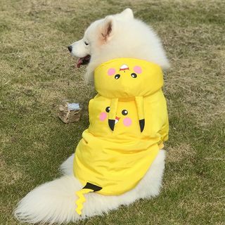 狗衣服大型犬冬季加厚卡通搞笑拉布拉多金毛萨摩耶边牧中型犬冬装