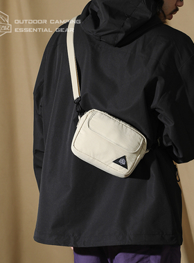 OCE GEAR超轻休闲斜挎包男山系小方包无性别单肩包通勤便携手机包