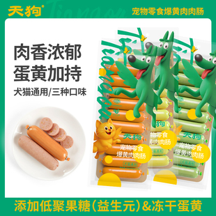 天狗猫咪狗狗火腿肠