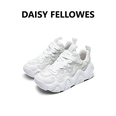 【张小婉于文文同款】黛西法罗蛋糕鞋时尚增高厚底老爹鞋男女同款