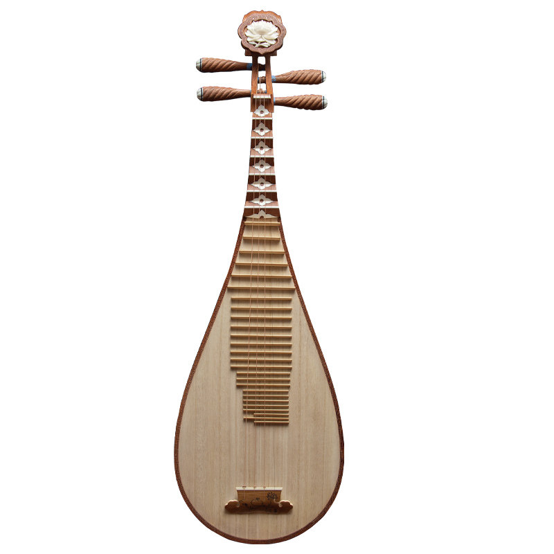 正明乐器/南美酸枝回纹面板款 演奏收藏级琵琶 手工斫琴