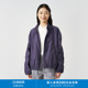 klee 环保棉肌理感薄棉布抽皱立领休闲外套K0251JA03 klee25春女装