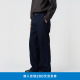 长裤 klee 耐看休闲松弛感牛仔直筒裤 起绒水洗经典 klee25春男装
