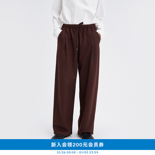 通勤环保棉美丽诺羊毛针织呢锥裤 女装 K0253PA09 klee25冬新款 klee