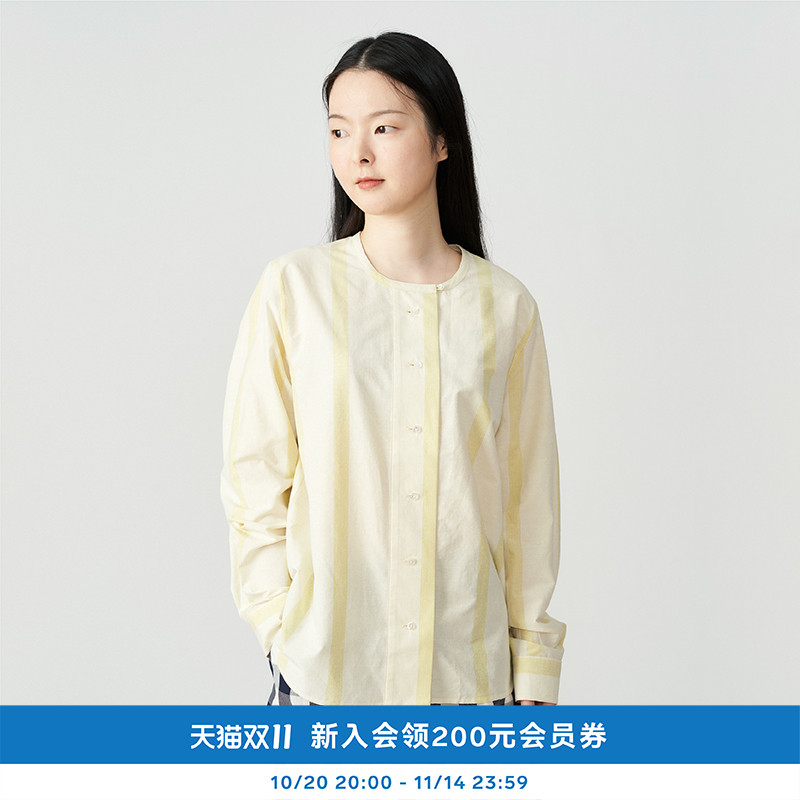 kleeklee环保棉丝棉衬衫外套