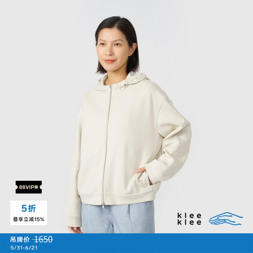 kleeklee环保棉厚针织布外套