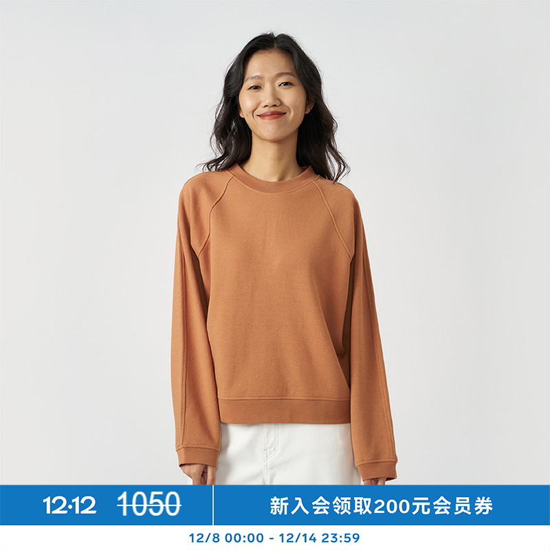 kleeklee圈圈纱针织布卫衣