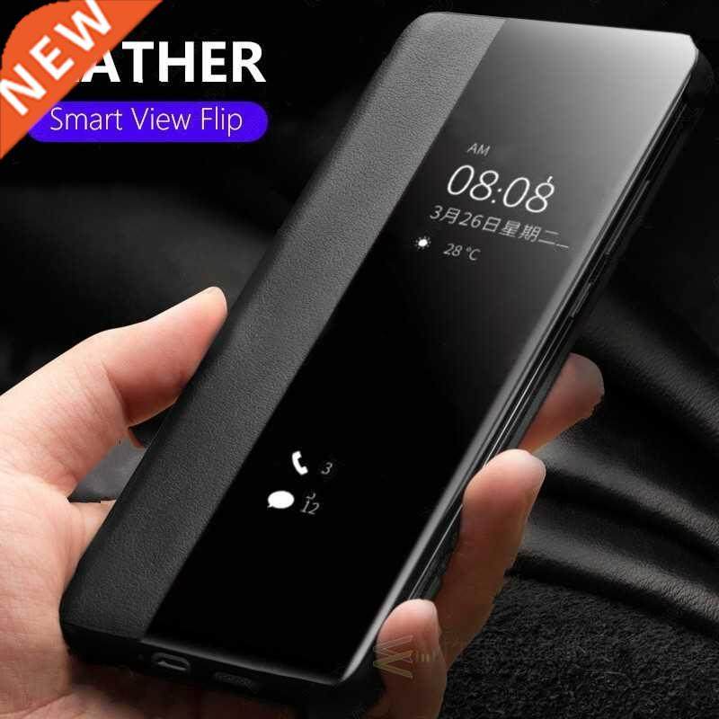 smart view flip case for samsung galaxy a50 a51 a70 a71 a20