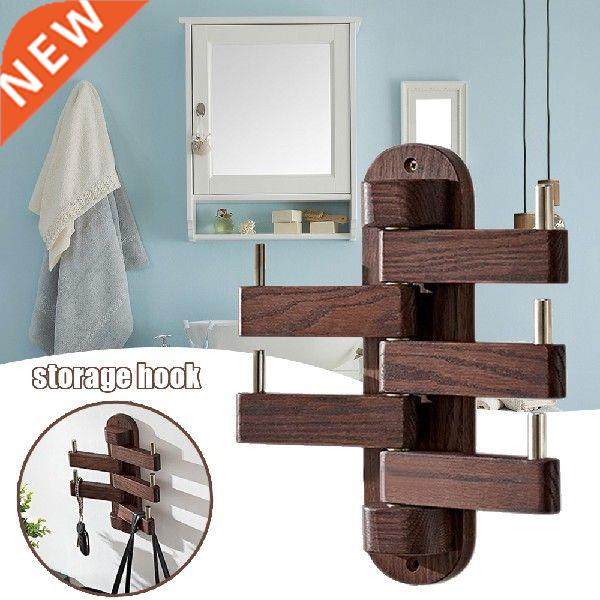 swing coat hooks wall wooden hook strong durable beautiful