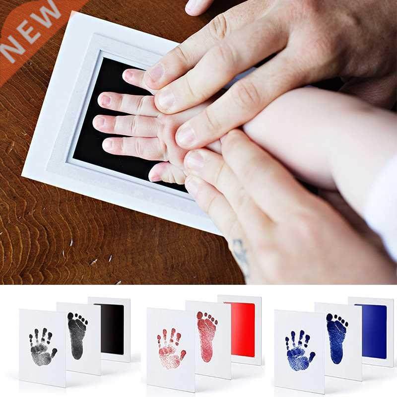 non-toxic newborn baby handprint footprint imprint kit child