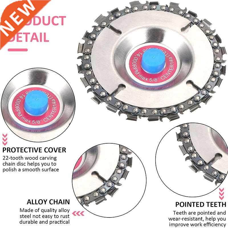 4 inch wood carving disc chain grin carving for use with