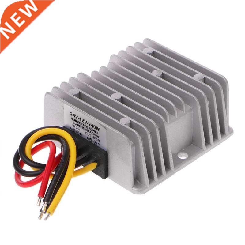 Voltage Converter 24V DC To 12V DC 20A 240W Stepdown Truck A