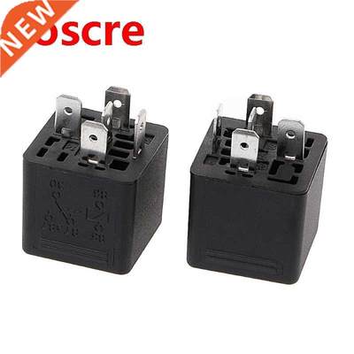 2Pcs SLD-12VDC-1C 1.6W High Power Relay NO 40A NC 30A 5pin A