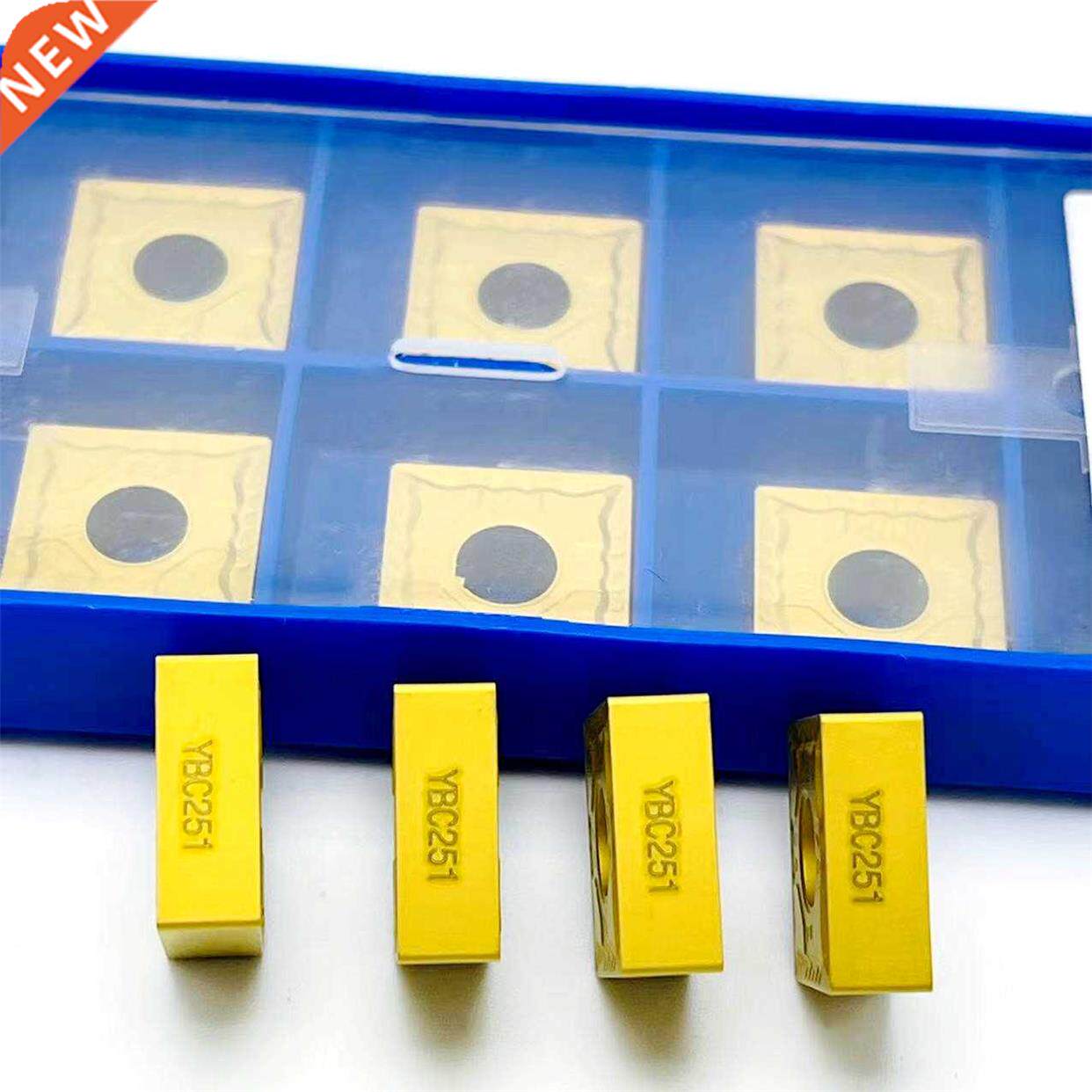 10Pcs SNMG120404 PM YBC251 SNMG120408 PM YBC251 Carbide Inse_虎窝淘