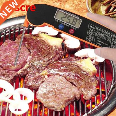 1pc Digital Food Thermometer For Meat Water Milk Cooking Foo