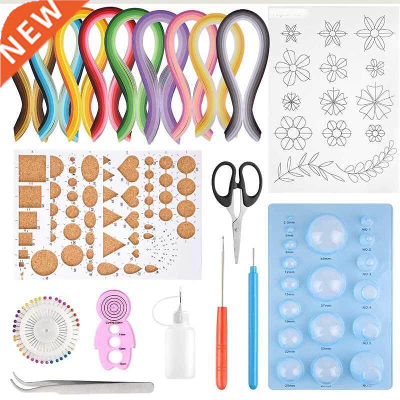paper quilling kits 45 colors 900 strips quilling art paper