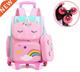 Backpack with School Trolley for bag Bag set Wheeled girls