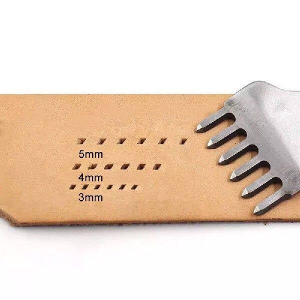 4개|세트 3|4|5MM 가죽 공예 도구 구멍 펀치 바느질