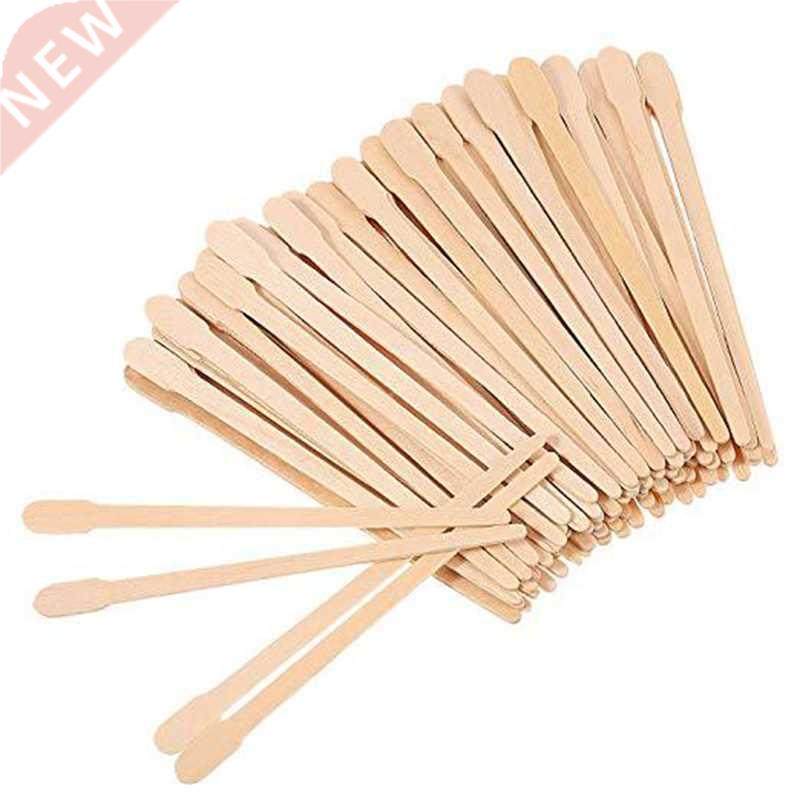 100pcs disposable wooden waxing stick wax bean wiping wax to