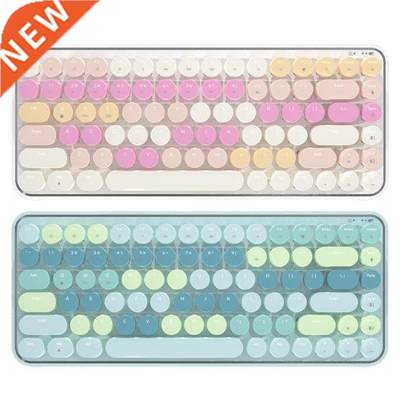 Ajazz K840T 84 Keys Mechanical Keyboard 3 Modes Type-C USB W