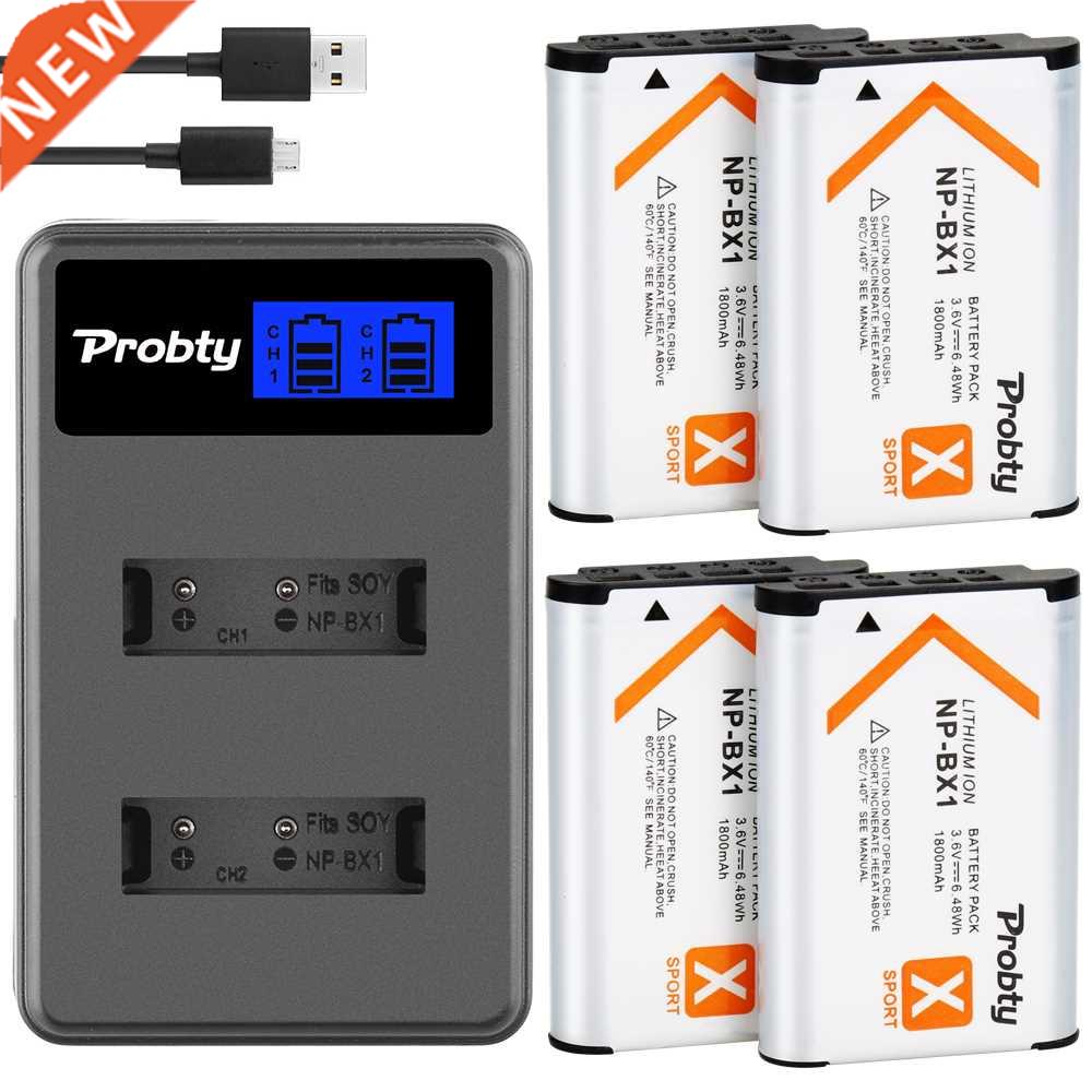 For SONY NP-BX1 npbx1 np bx1 Battery For Sony FDR-X3000R RX