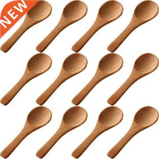 Wooden Nature Pieces Quality Small Mini Spoons