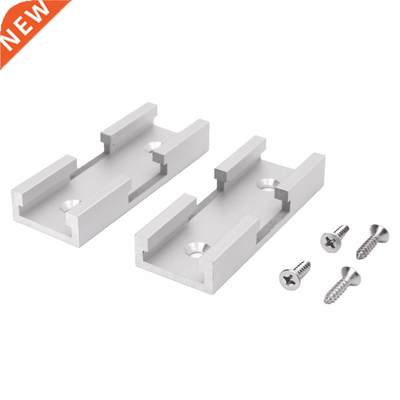 2Pcs T-Track Intersection Kit Aluminum T-Slot Connecting Par