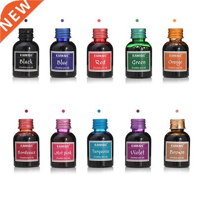 30ml Pure Colorful 30ml Fountain Pen Ink Refilling Smooth Li