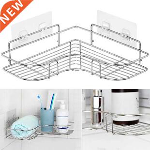 Shower Stainless Steel Triangular Corner Rack Bathroom