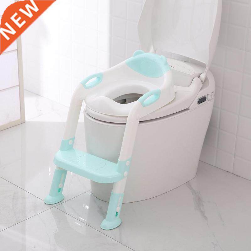 durable pp folding baby potty with adjustable ladder smooth