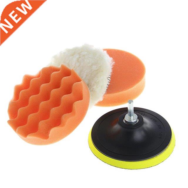 2021 New 5Pcs 4 Inch 100mm M10 Sponge Waxing Buffing Polishi