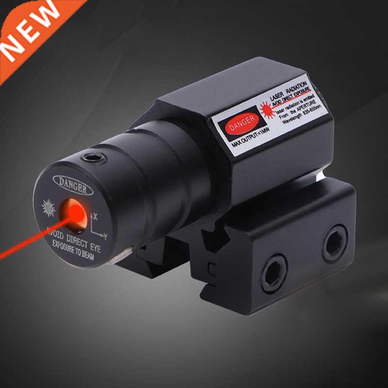 Blck Tcticl Flshlight Red Lser Mini Torch Flshlight wi