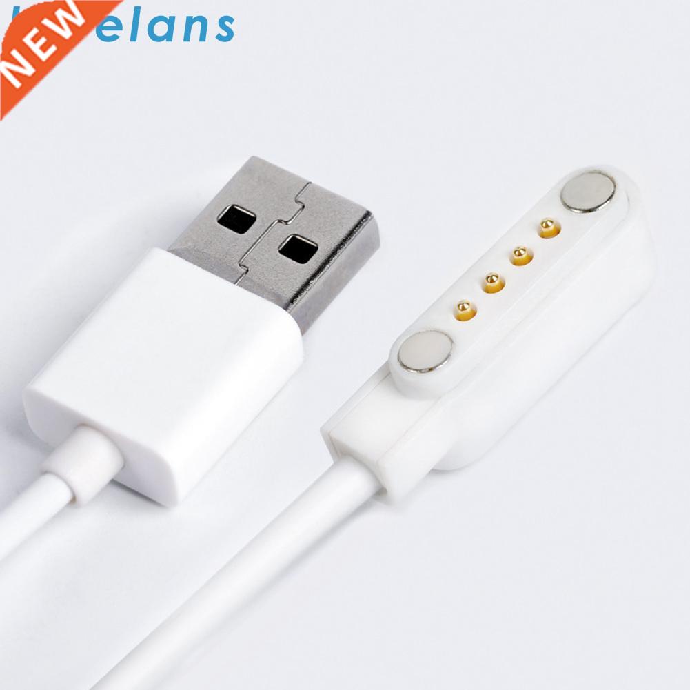 Universl 4pin Smrt Wtch Mgnetic Chrging Cble USB 2.0 M