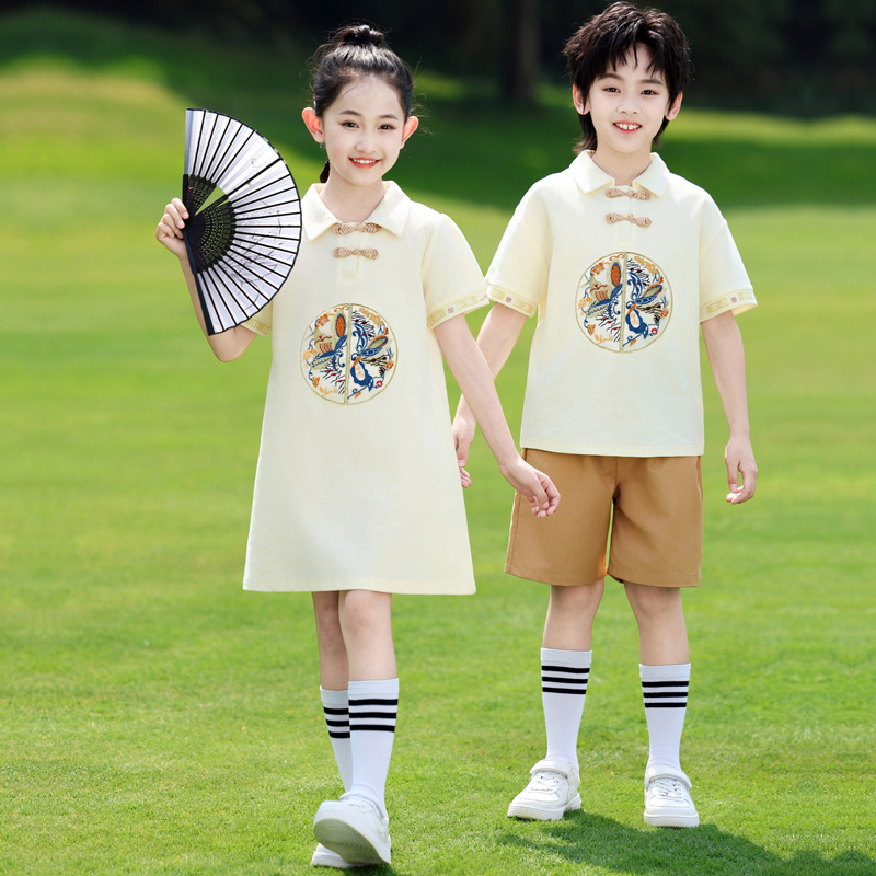 夏季班服大班毕业典礼服六一大合唱表演出服幼儿园园服小学生校服