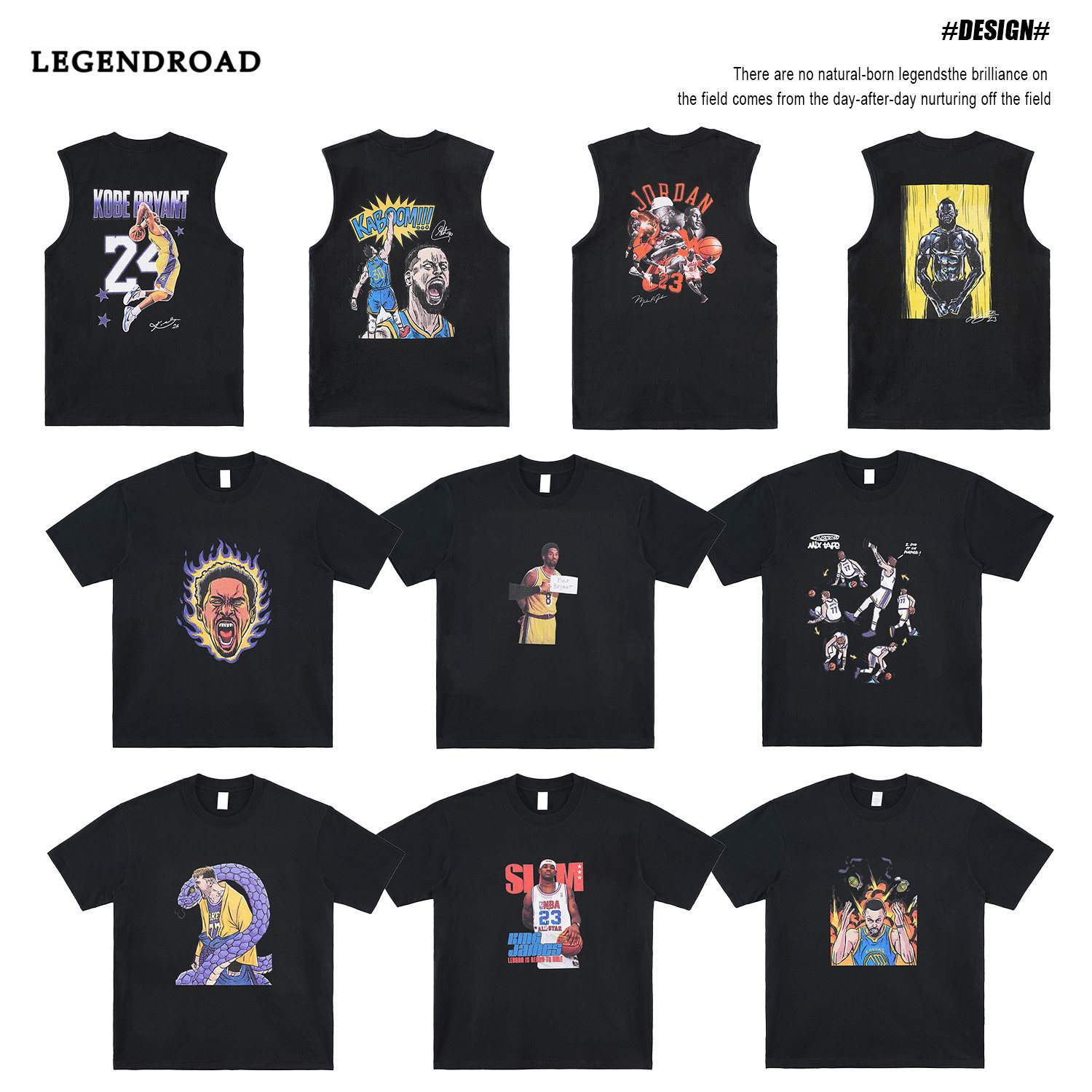 LegendRoad纯棉短袖T恤