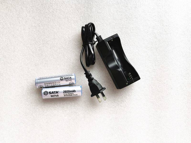 。世达(SATA)高性能锂离子电池2200mAh90749/电池用充电器90750充怎么看?