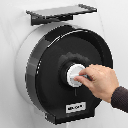 免打孔大卷纸盒卫生间壁挂奔卡富