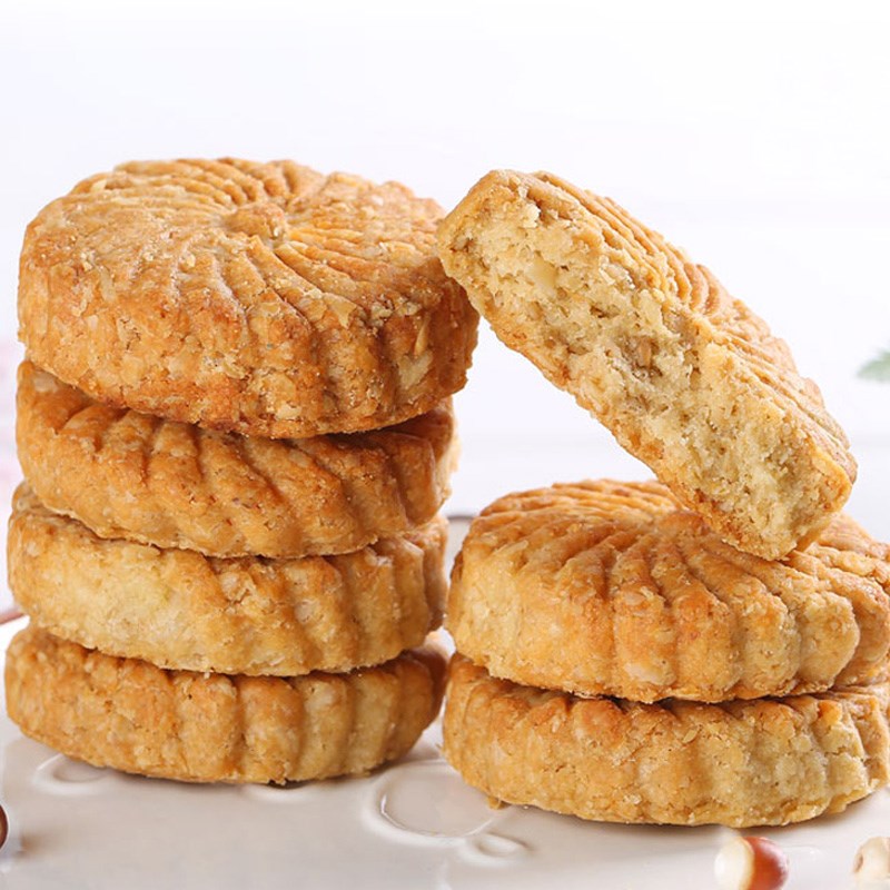 中粮粮小买无糖山药薏米燕麦饼干4C20g糖尿老人代餐粗粮休闲零食