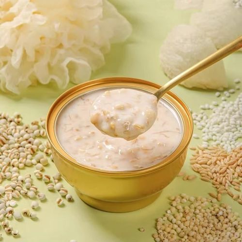 鲜山叔有机c燕窝粥255g*6盒山药百合阿胶八珍牛奶银耳燕窝粥代餐