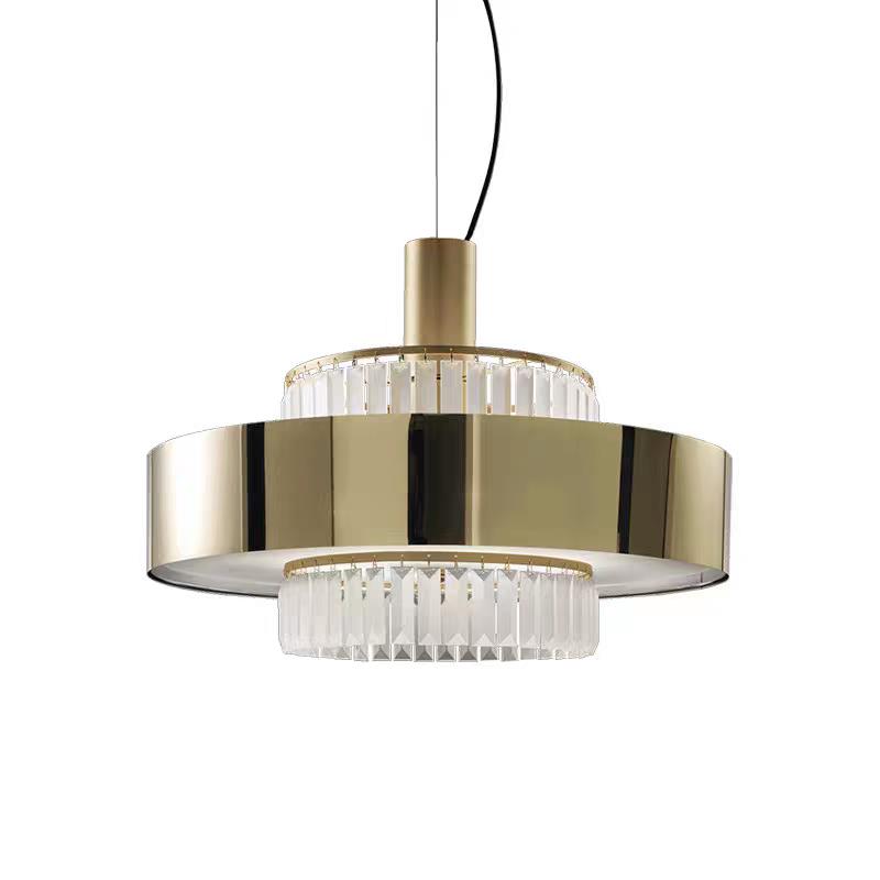 工厂直销意大利轻奢水晶吊灯 现代简约枝型吊灯 173cm宽复刻设计