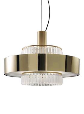 工厂直销意大利轻奢水晶吊灯 现代简约枝型吊灯 173cm宽复刻设计