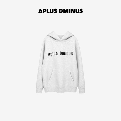 APLUS DMINUS · 哥特风格系列麻灰卫衣亲子装