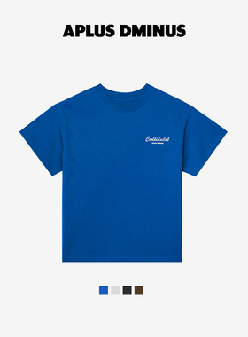 APLUS DMINUS夏季时尚简约箱型T恤COOL KIDS CLUB儿童短袖中大童