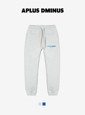 APLUS DMINUS卫裤COOL KIDS CLUB系列抽绳运动裤加绒长裤中大童装