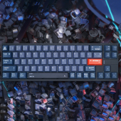 Darmoshark达摩鲨KT65MAX有线磁轴铝合金热插拔客制化RGB机械键盘