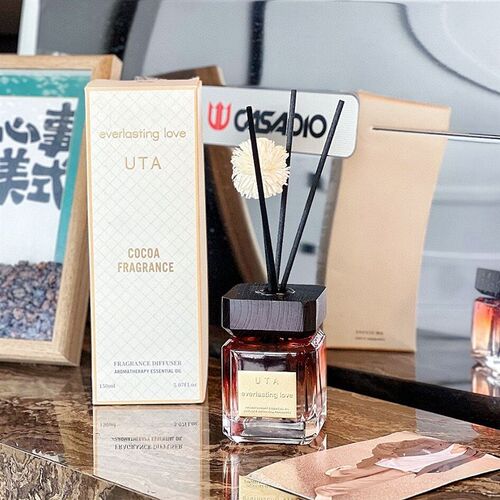 新款UTA高级木盖无火香薰家用卧室持久留香酒店宾馆除异味清现货
