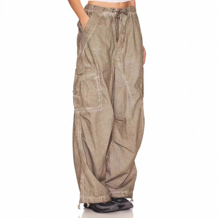 London 长裤 25SS新款 休闲工装 复古宽松抽绳系带束脚裤 Jaded