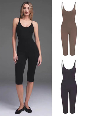 skims 金卡戴珊同款连身衣产后显瘦收腰提臀塑身衣女