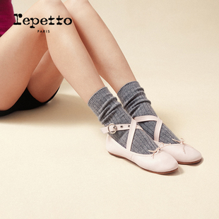 新款 2025秋季 BELT牛皮革圆头朋克芭蕾平底鞋 REPETTO丽派朵SOPHIA