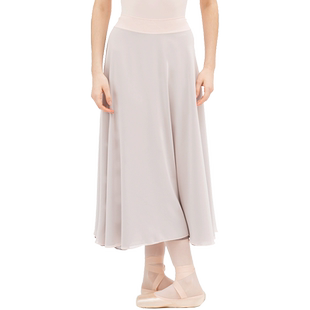 REPETTO丽派朵 女士黑色雪纺可调节系带大裙摆双面穿舞蹈半裙